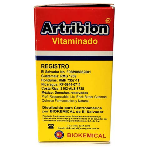 Artribion ingredients - Artribion Vitaminado 80 capsulas. $39.99 $42.99 Write a Review. Artribion Vitaminado 80 capsulas. $39.99 $42.99 Write a Review. Earn 19 Reward Points. Learn More...